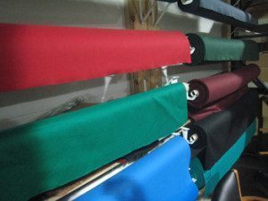 Pool table refelting service in San Jose, California.