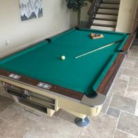 Brunswick Gold Crown Pool Table For Sale