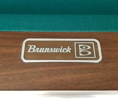 Brunswick 9 Ft Pool Table