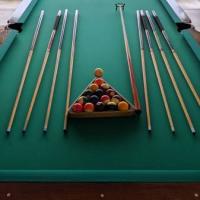 Premium Full Size Pool Table with Accessories