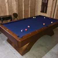 Olhausen 8ft. Waterfall pool Table
